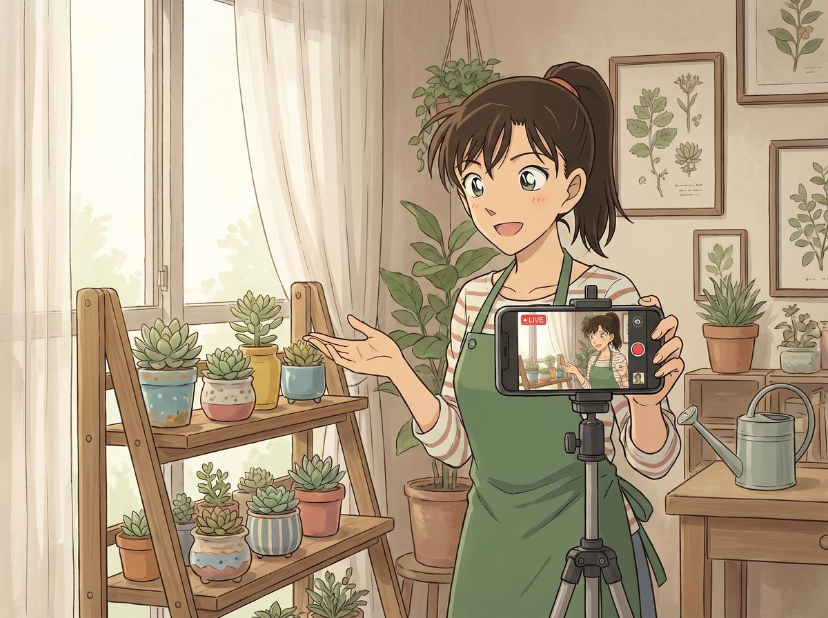 麻豆传媒多肉植物短视频